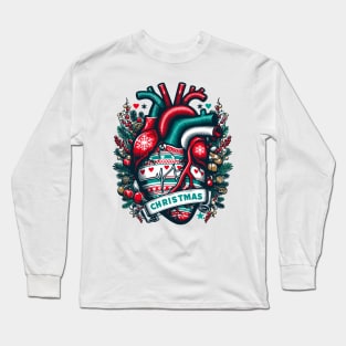 Christmas Heartbeat Harmony Long Sleeve T-Shirt